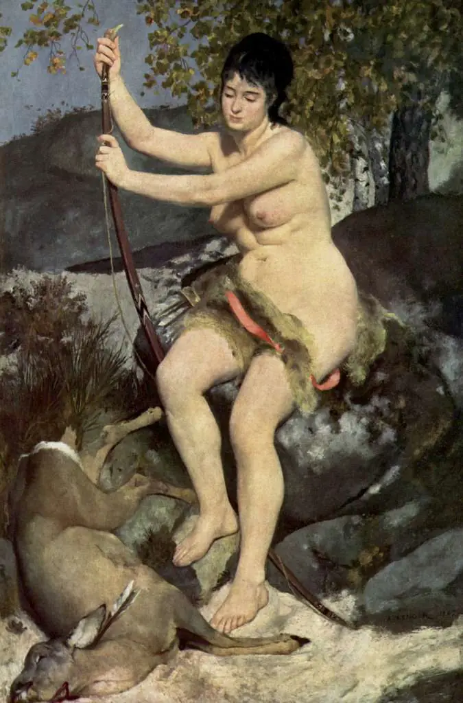 Renoir: Diana As Hunter