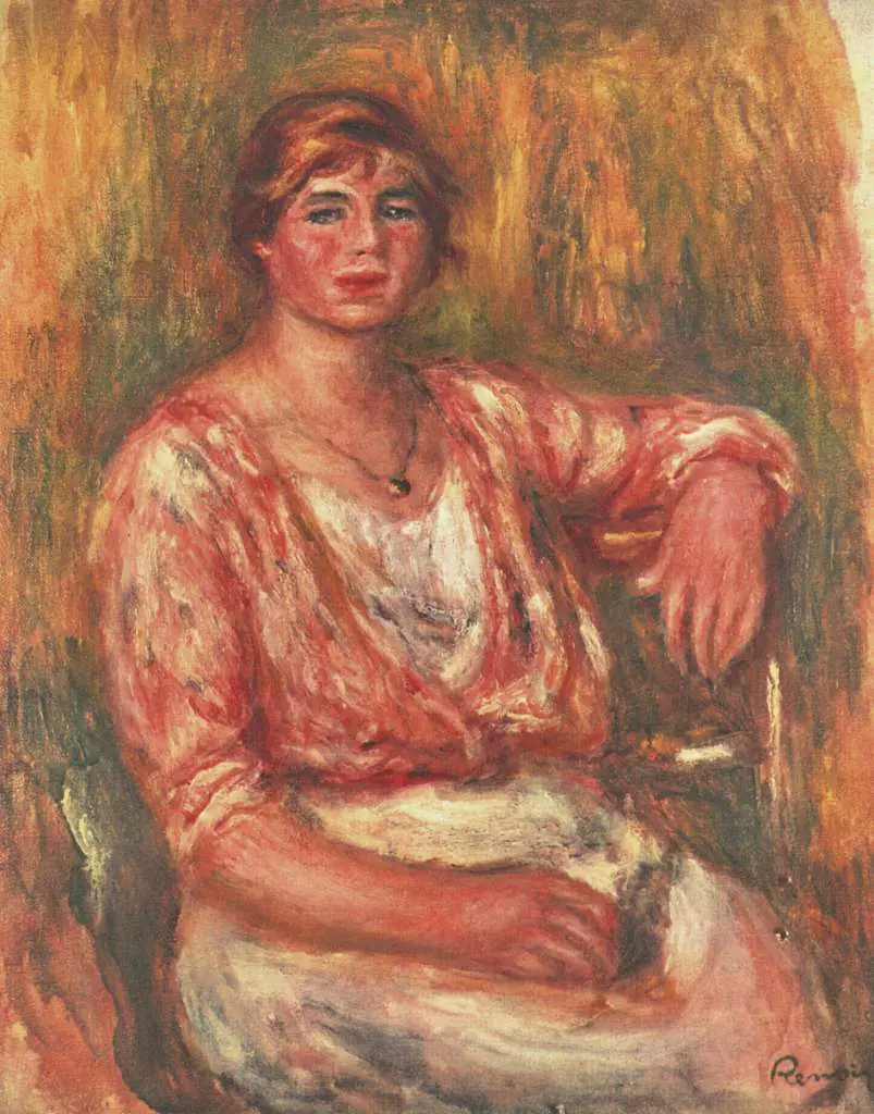 Renoir: Milkmaid