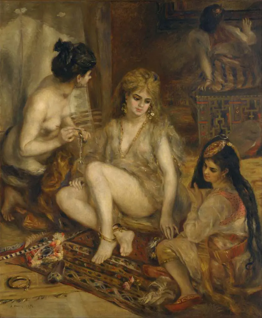 Renoir: Parisiennes In Algerian Costume Or Harem