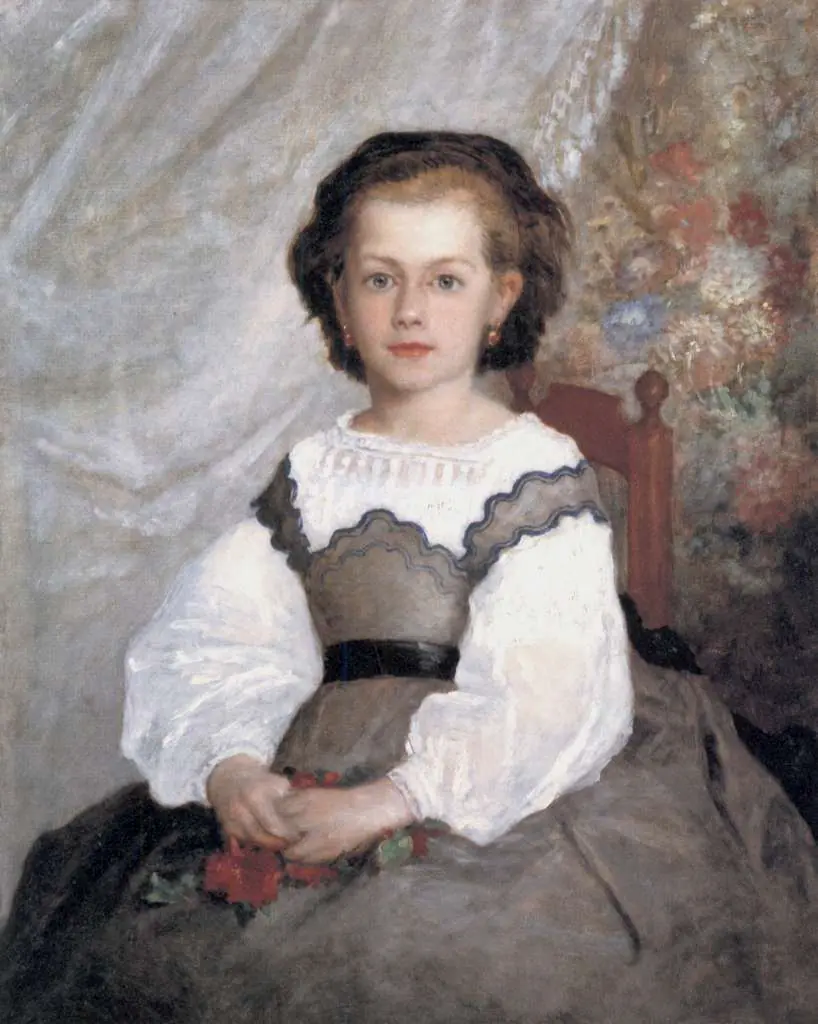 Renoir: Portrait Of Romaine Lacaux