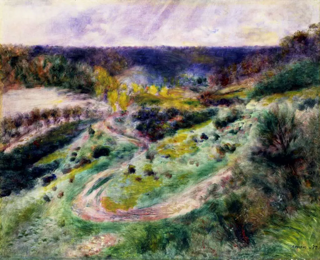 Renoir: Road At Wargemont