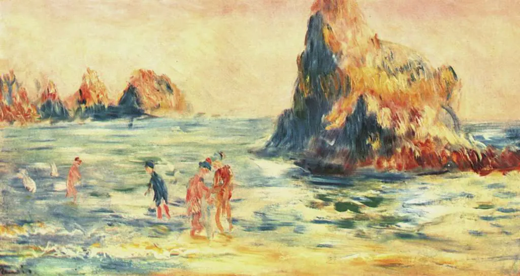 Renoir: Rock Cliffs In Guernsey