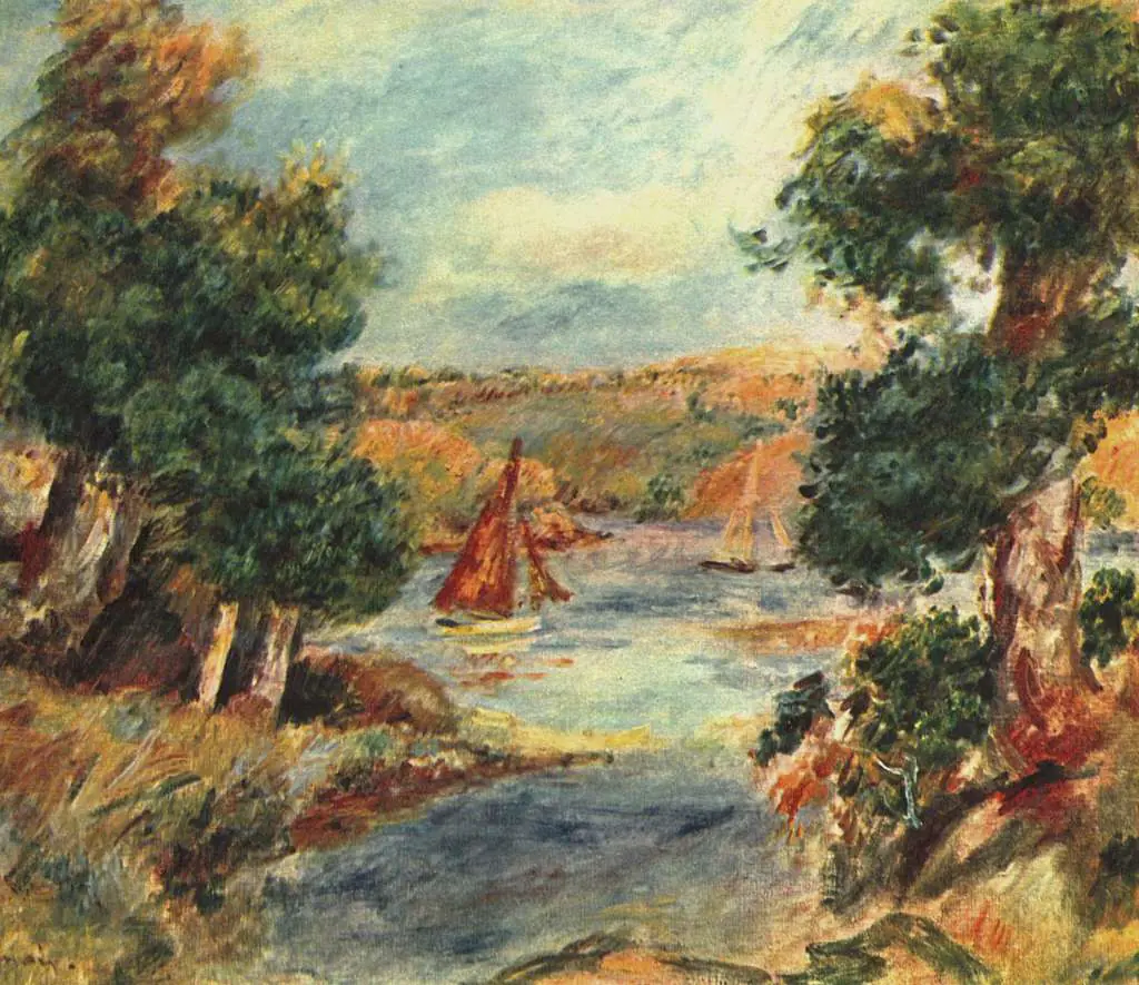 Renoir: Sailing Boats In Cagnes