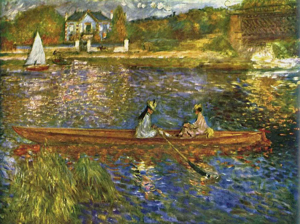 Renoir: Seine In Asneres The Boat