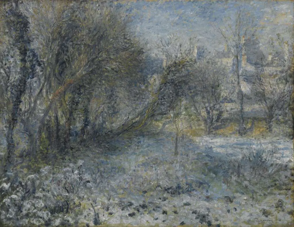 Renoir: Snow-covered Landscape
