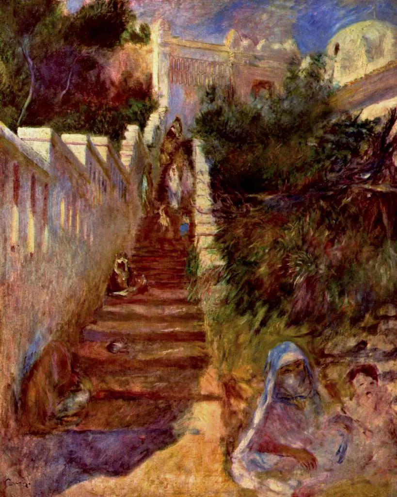 Renoir: Stairs In Algier