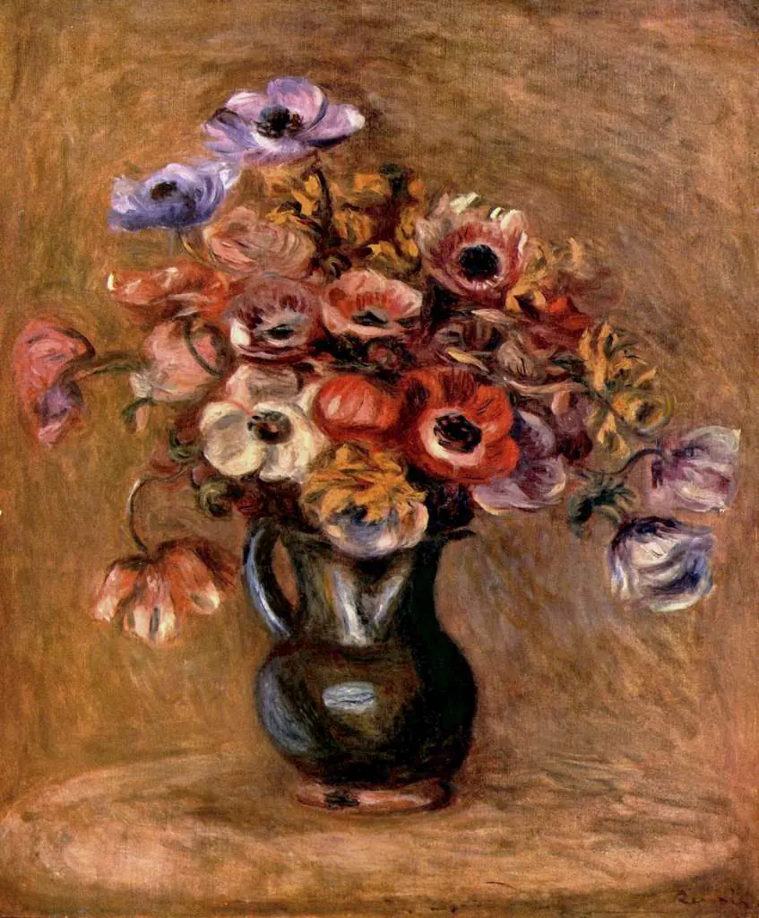 Renoir: Still Life With Anemones
