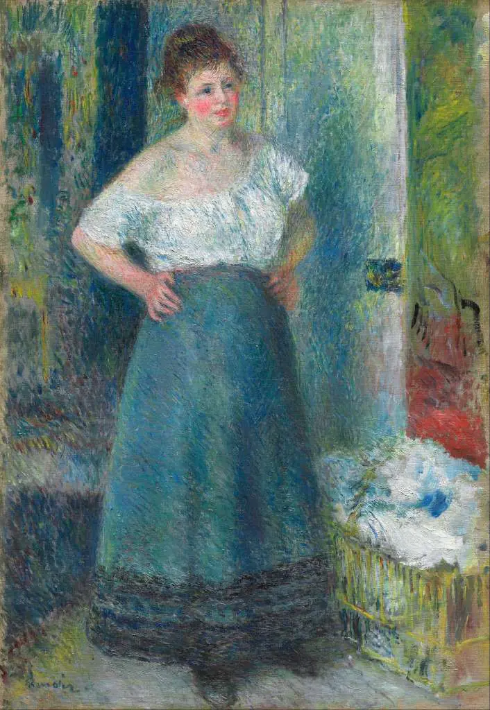 Renoir: The Laundress