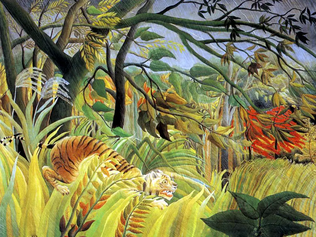 Rousseau: Tiger In The Tropical Strom