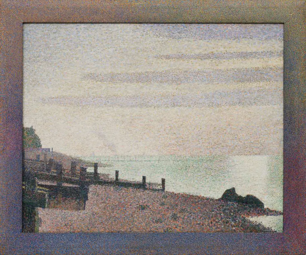 Seurat: Honfleur Un Soir Embouchure De La Seine