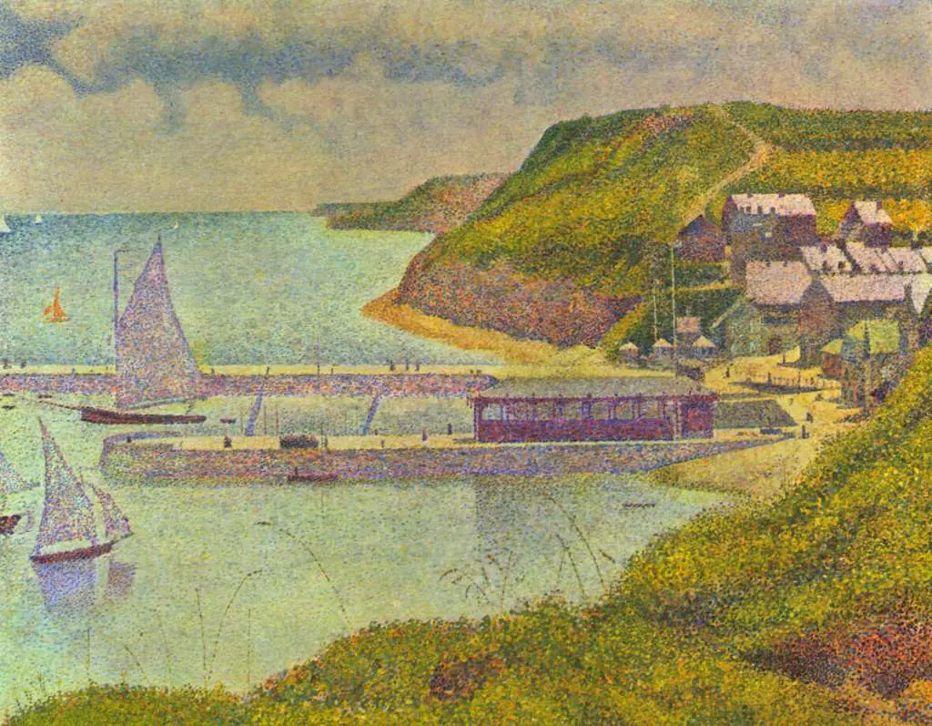 Seurat: Navy-port En Bessin