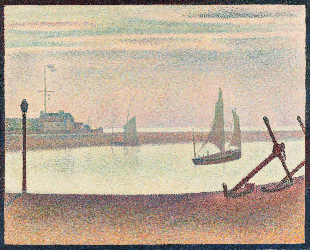 Seurat: The Channel At Gravelines Evening