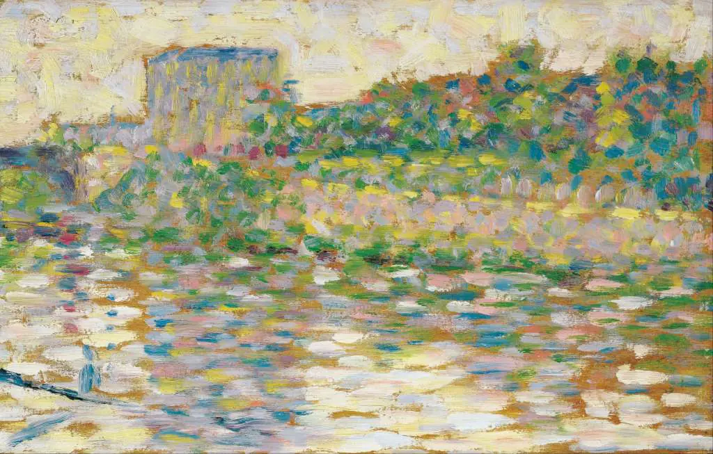 Seurat: The Seine At Courbevoie