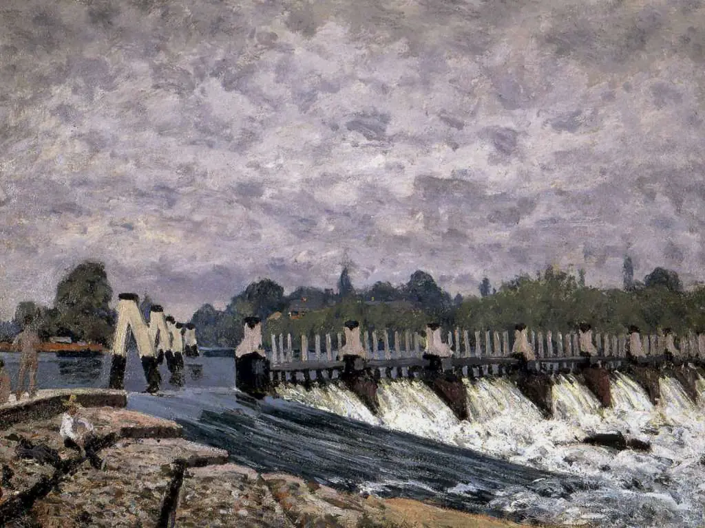 Sisley: Molessey Weir