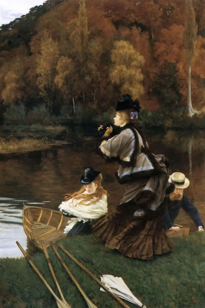 Tissot: Autumn On The Thames
