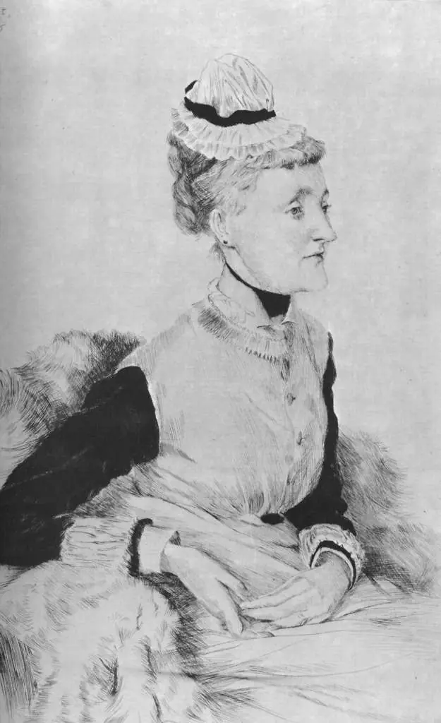 Tissot: Portrait Of Mrs. B