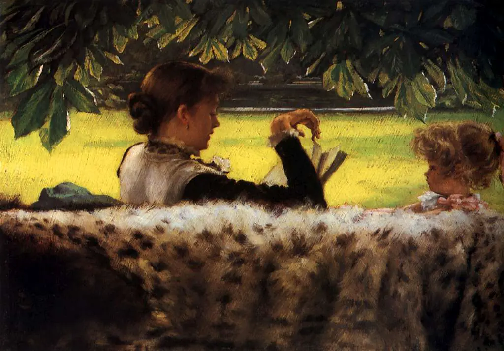Tissot: Reading A Story