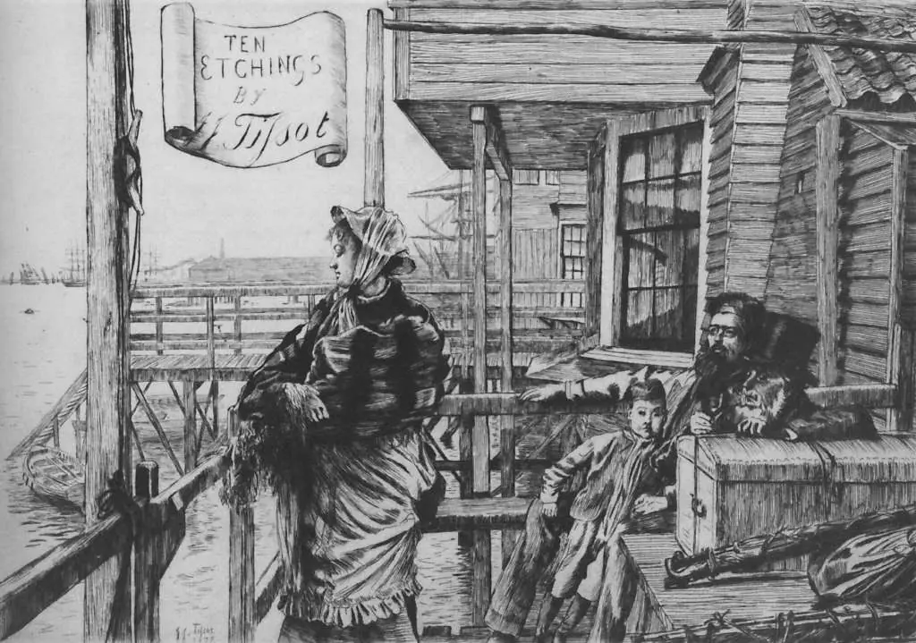 Tissot: The Three Crows Inn Gravesend