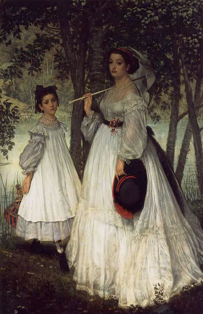 Tissot: The Two Sisters Portrait