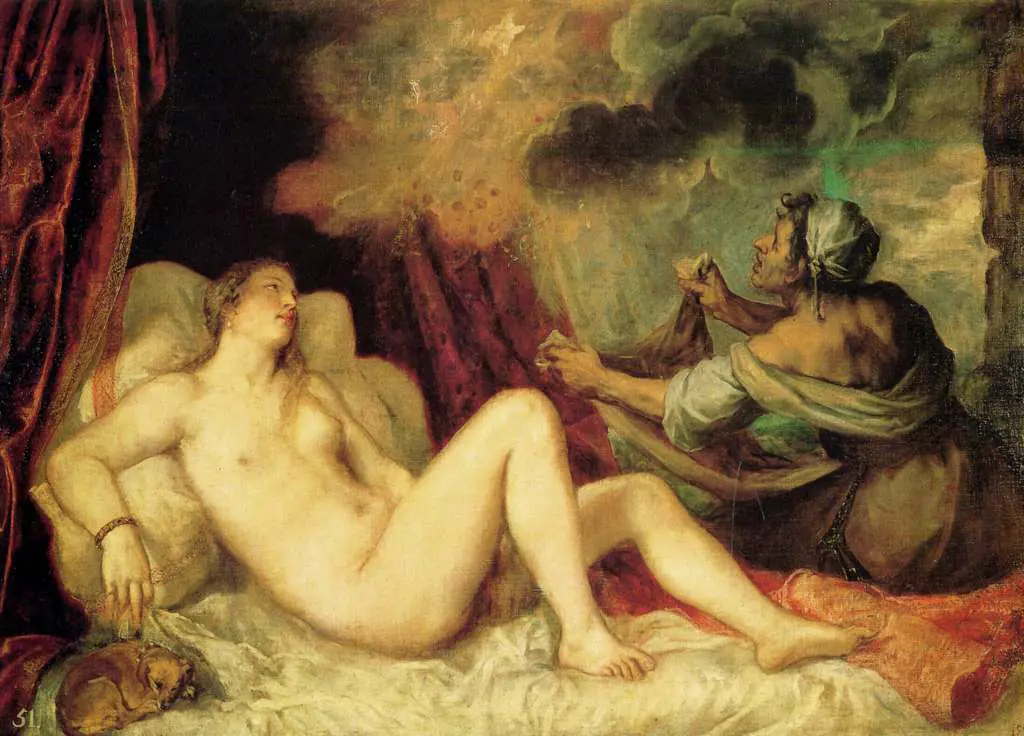 Titian: Danae 1553 54