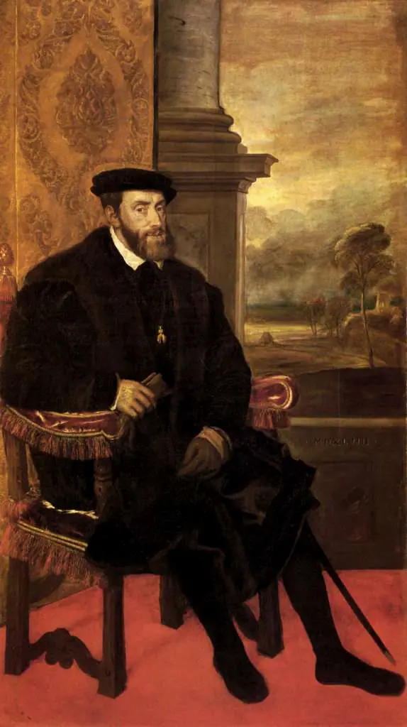 Titian: Emperor Charles 1548. Iijpg