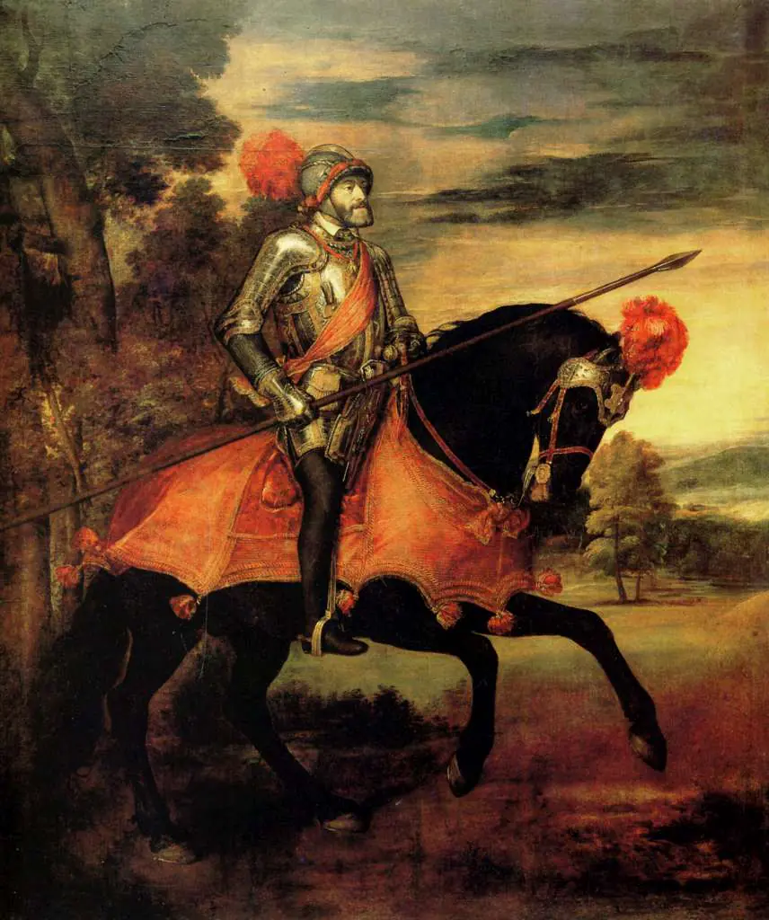 Titian: Emperor Charles 1548