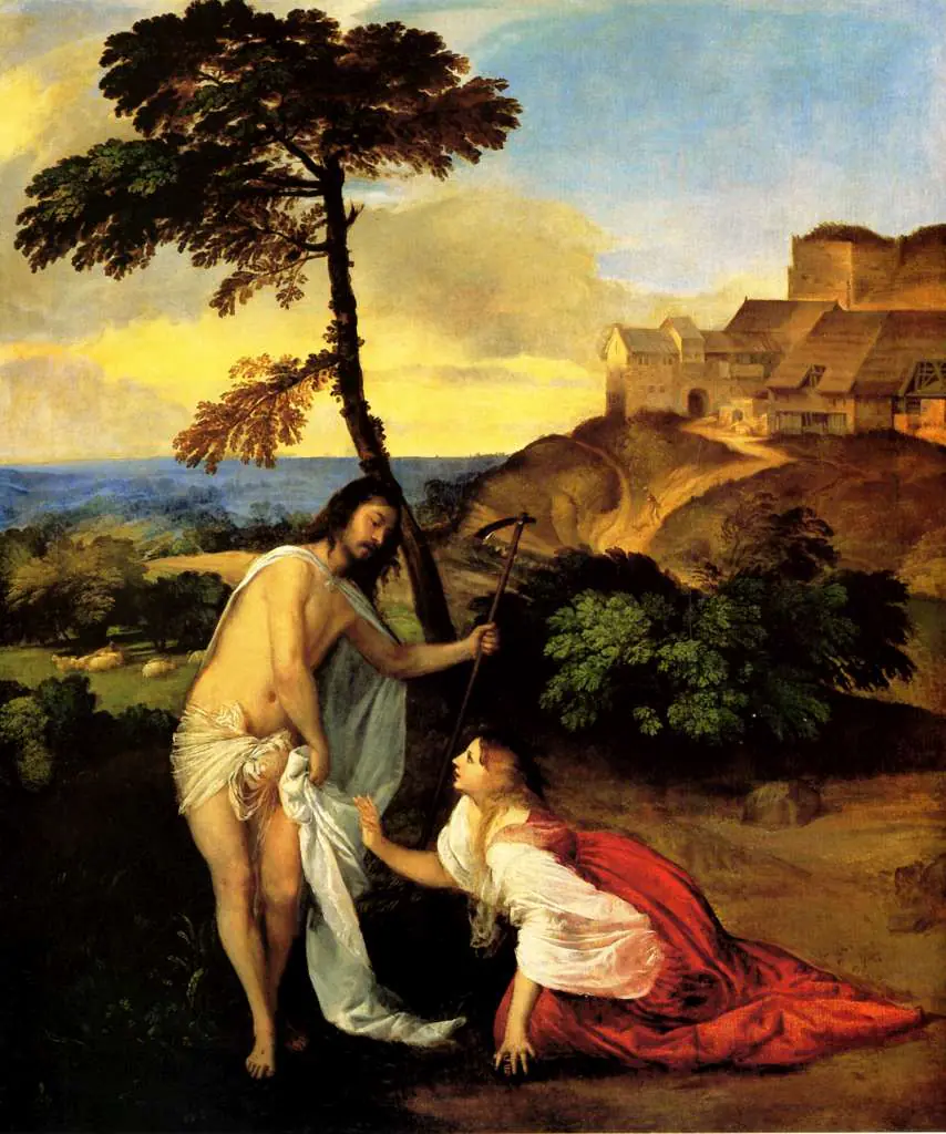 Titian: Noli Me Tangere 1511 12