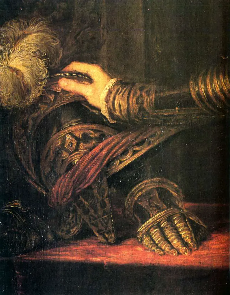 Titian: Philipp Ii As Prince 1550 51 Detail