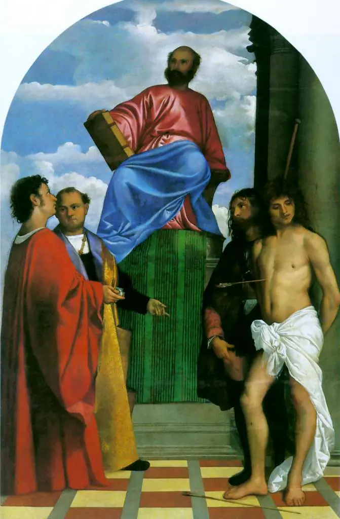 Titian: Saint Mark Enthroned