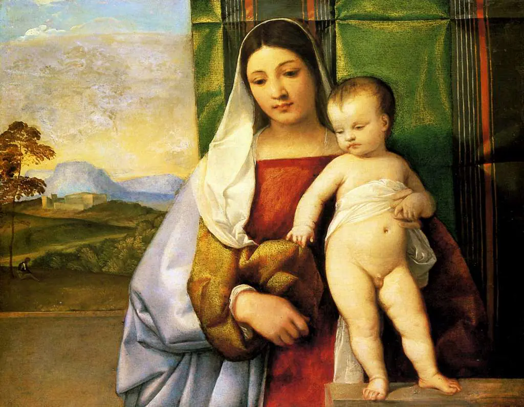 Titian: The Gipsy Madonna 1510 1511