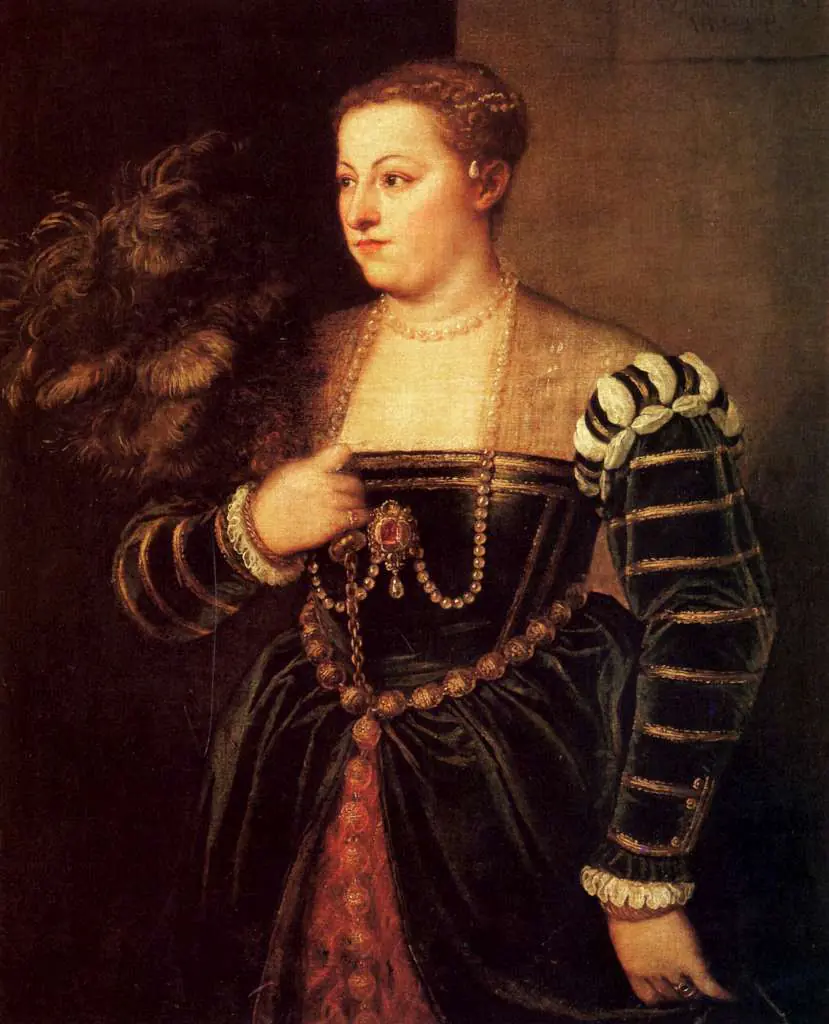 Titian: Titian-s Daughter Lavinia 1560 61
