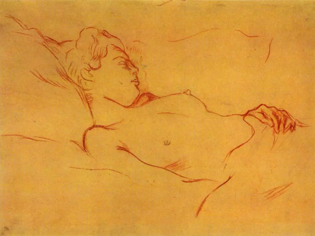 Toulouse-Lautrec: Asleep1