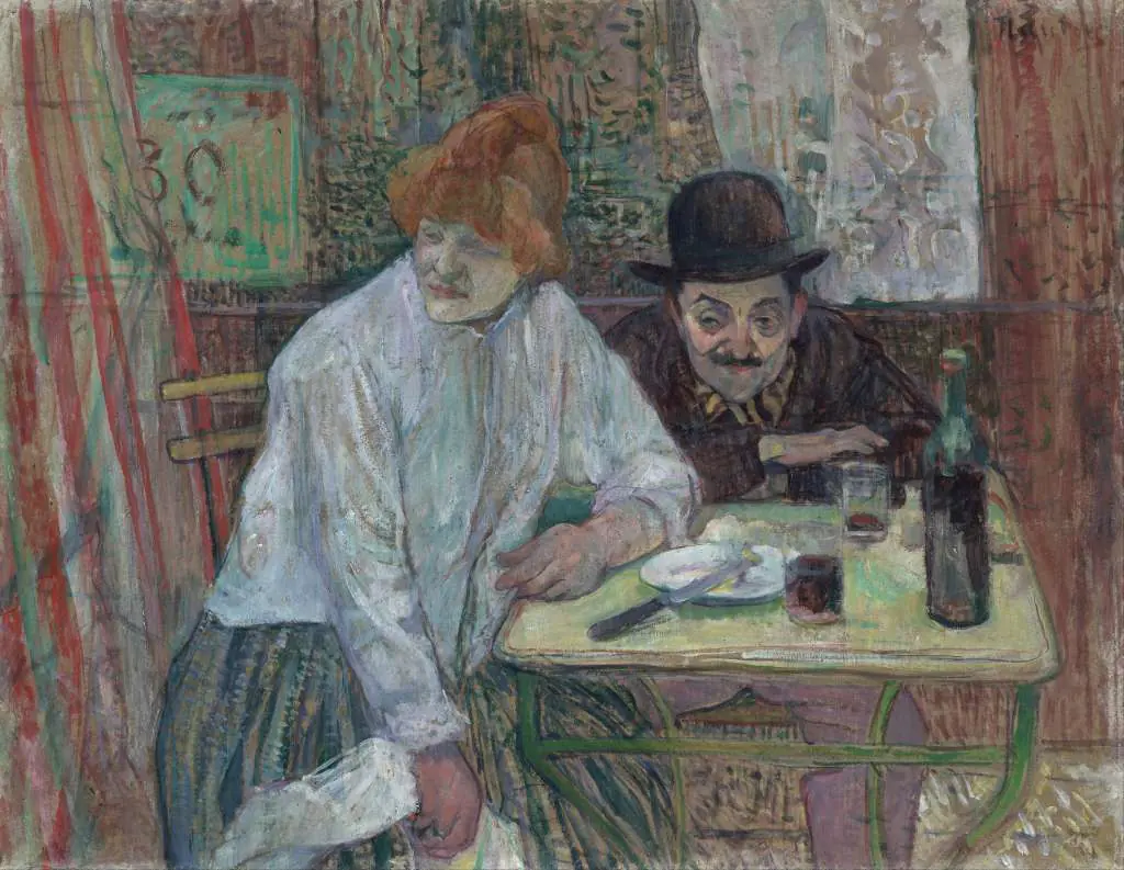 Toulouse-Lautrec: At The Cafe La Mie