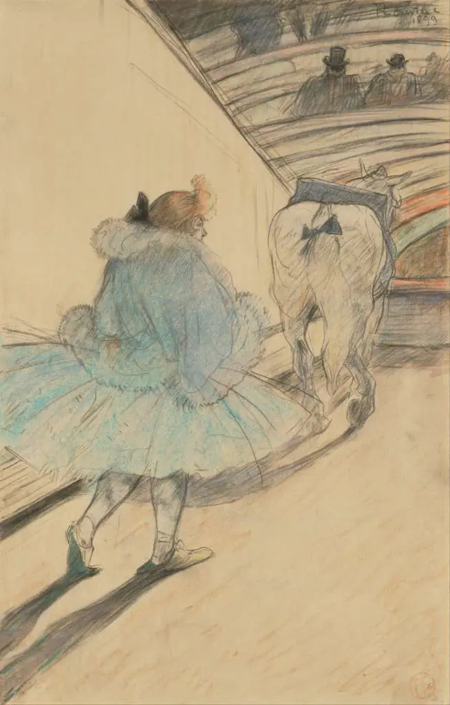 Toulouse-Lautrec: At The Circus- Entering The Ring