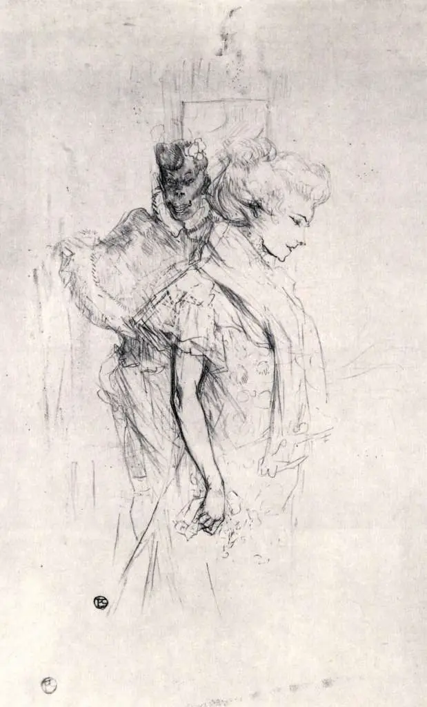 Toulouse-Lautrec: Black And White