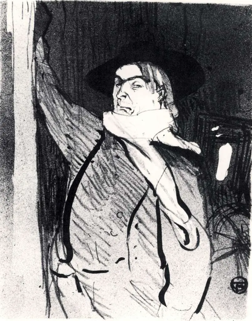 Toulouse-Lautrec: Cafe Concert Aristid Bruant