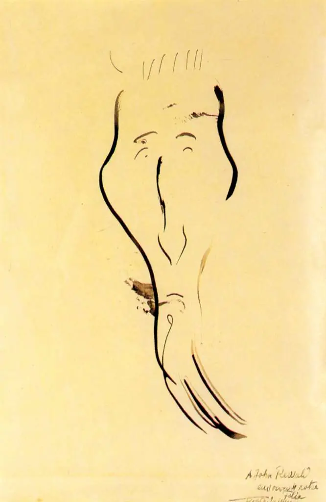 Toulouse-Lautrec: Caricature Of Felix Feneon