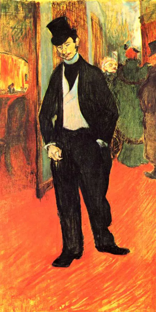 Toulouse-Lautrec: Dr Tapie De Celeyran In The Theater Foyer