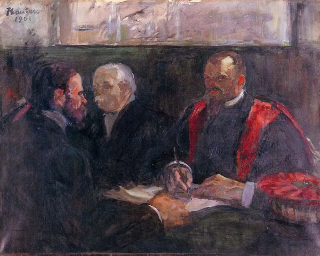 Toulouse-Lautrec: Examination On The Academy Of Medicine