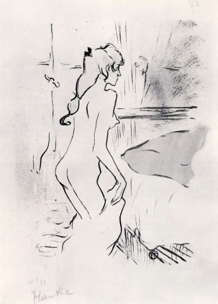 Toulouse-Lautrec: Female Study