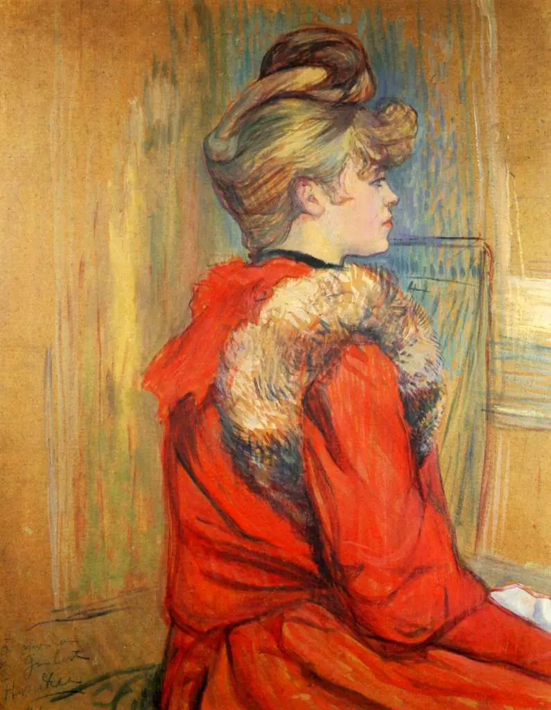 Toulouse-Lautrec: Girl With Fur