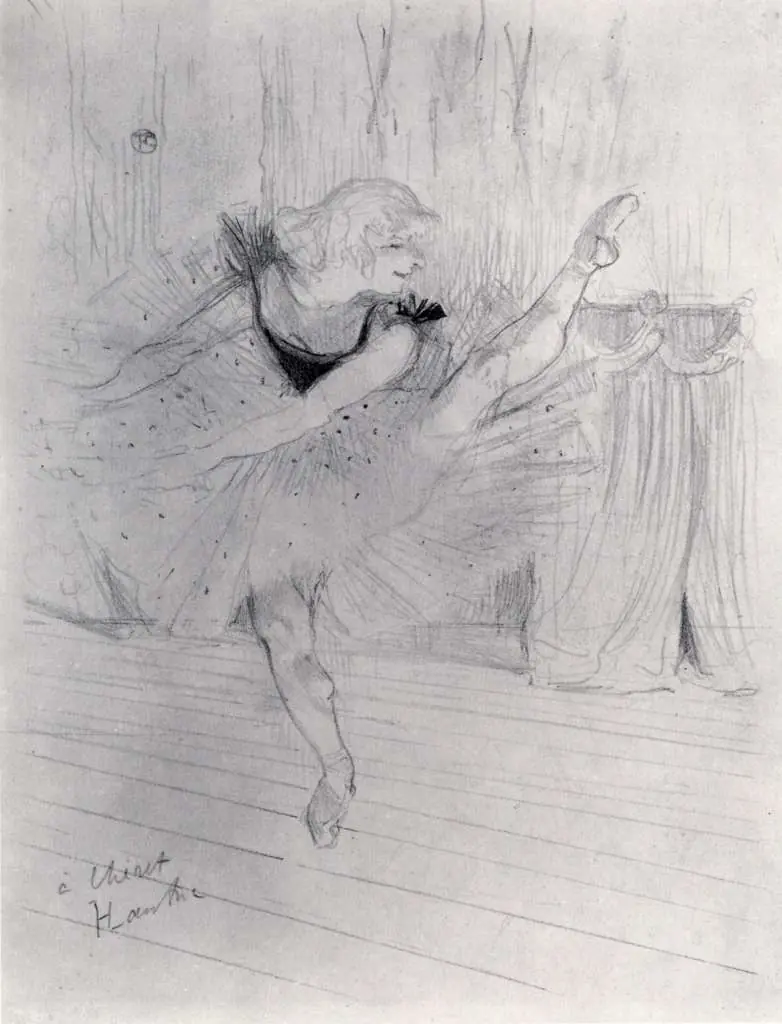 Toulouse-Lautrec: Ida Heath English Dancer