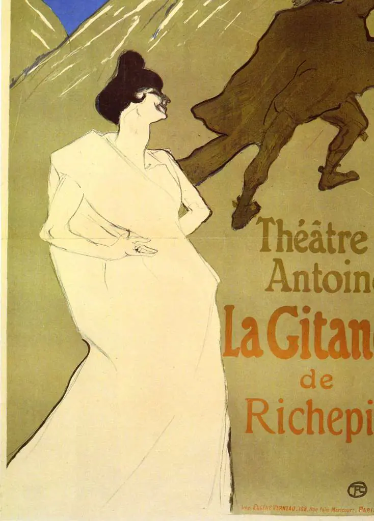 Toulouse-Lautrec: La Gitane De Rechepin