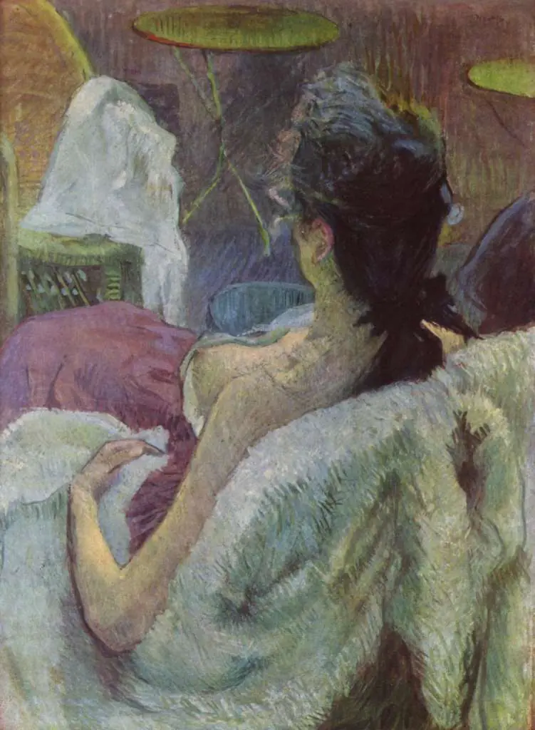 Toulouse-Lautrec: Resting Model