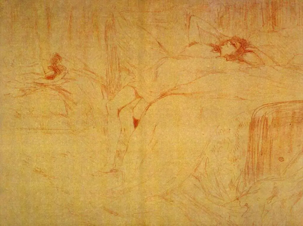 Toulouse-Lautrec: Sleeping Woman