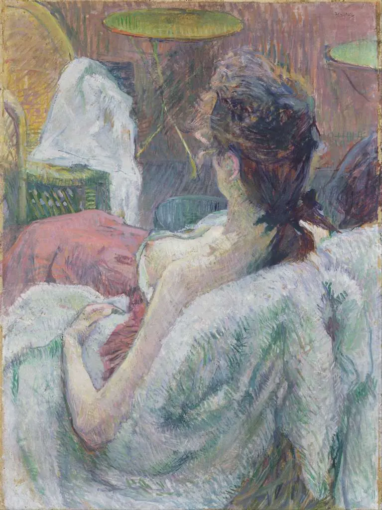 Toulouse-Lautrec: The Model Resting