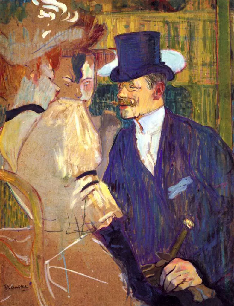 Toulouse-Lautrec: The English Man At The Moulin Rouge1