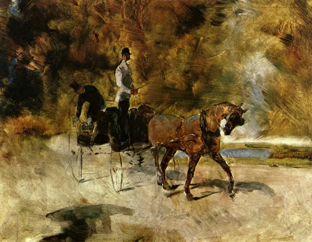 Toulouse-Lautrec: The One-horse Carriage