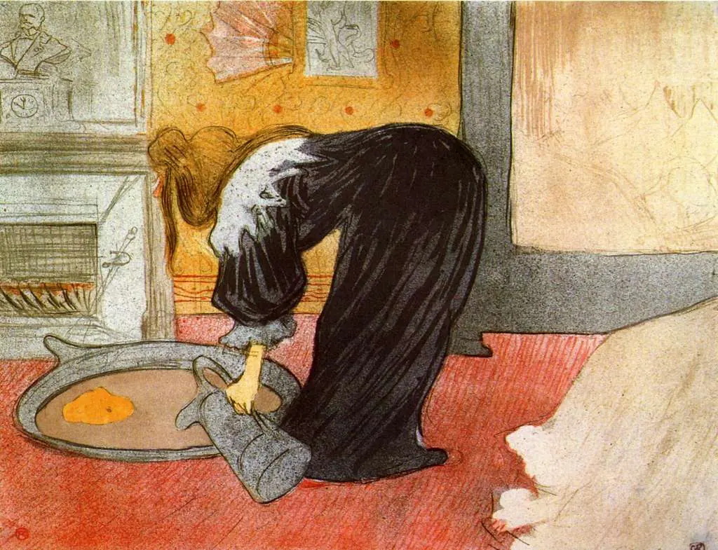 Toulouse-Lautrec: Woman And The Bathing Bowl