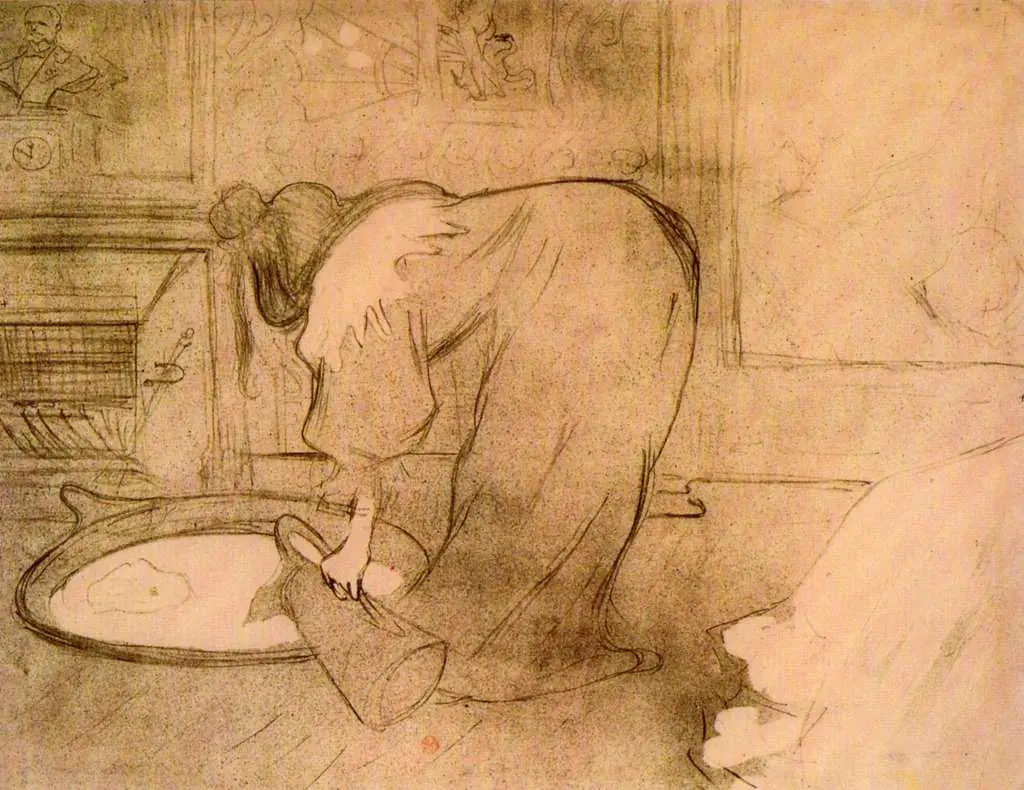 Toulouse-Lautrec: Woman And The Bathing Bowl1